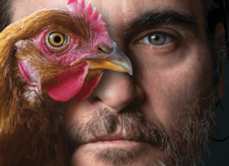 Joaquin Phoenix türcülüğe karşı Times Meydanı’nda bir reklam panosunda!