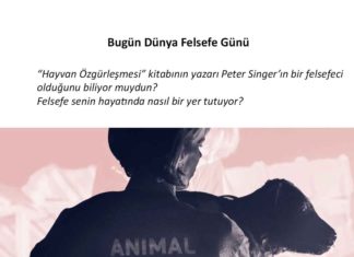 Bugün Dünya Felsefe Günü! #SeninVeganSorunNe?